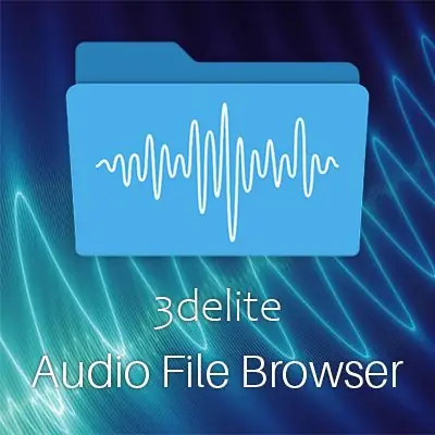 Иконка 3delite Audio File Browser 1.0.8.46 [En]