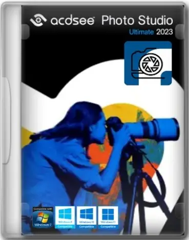 Иконка ACDSee Photo Studio Ultimate 2023 16.0.3.3188 Full Lite RePack by KpoJIuK [Ru En]