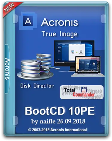 Иконка Acronis BootCD 10PE x86x64 (2018) РС by naifle