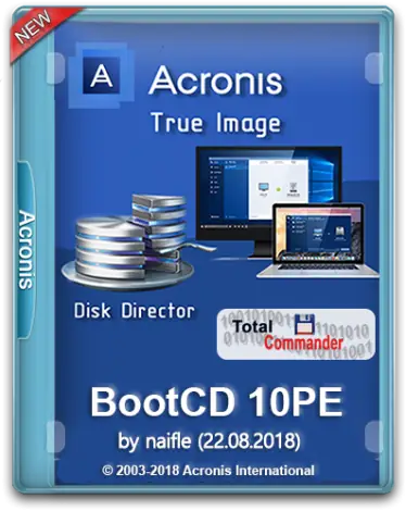 Иконка Acronis BootCD 10PE x86x64 (2018) РС by naifle