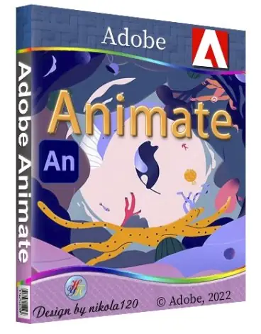 Иконка Adobe Animate 2023 23.0.0.407 RePack by KpoJIuK [Multi Ru]