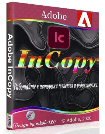Иконка Adobe InCopy 2021 16.0.1 (2020) РС by m0nkrus
