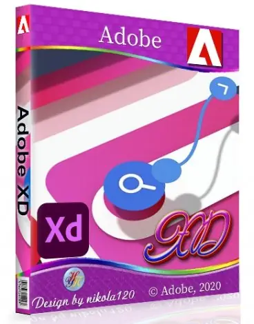 Иконка Adobe XD 34.1.12 (2020) РС by m0nkrus