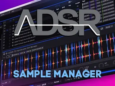 Иконка ADSR Sample Manager 1.7.4 STANDALONE, VSTi, VSTi3, AAX [En]
