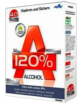 Иконка Alcohol 120% 2.0.3.9902 Free Edition RePack by KpoJIuK (2017) Multi Русский