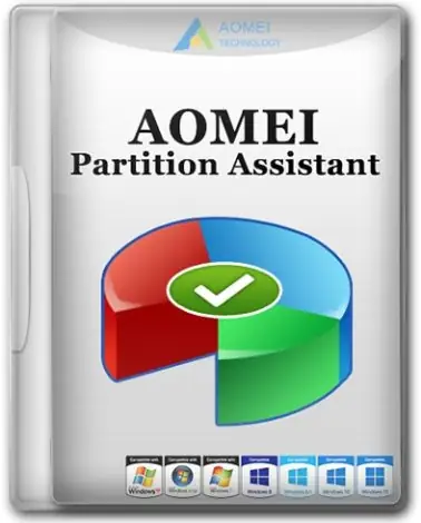 Иконка AOMEI Partition Assistant Technician Edition 10.8.0 RePack by KpoJIuK [Multi Ru]