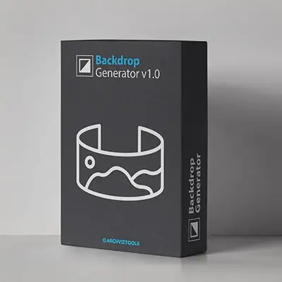 Иконка ArchvizTools - Backdrop Generator 1.0 [En]