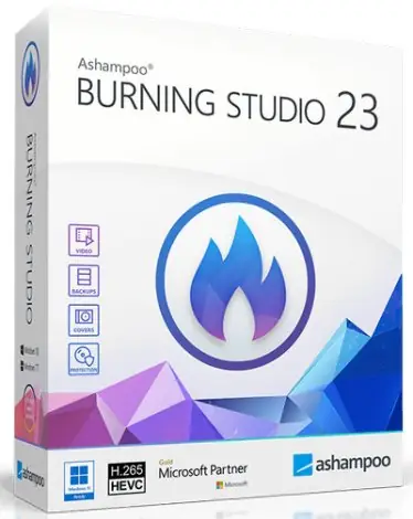 Иконка Ashampoo Burning Studio 23.0.9.62 RePack (& Portable) by elchupacabra [Multi Ru]