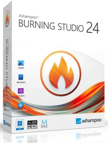 Иконка Ashampoo Burning Studio 24.0.3.27 RePack (& Portable) by TryRooM [Multi Ru]