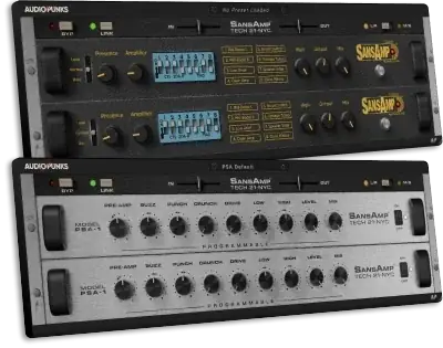 Иконка Audiopunks - SansAmp Rack 1.0.0 VST 3, AAX (x64) [En]