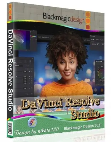 Иконка Blackmagic Design DaVinci Resolve Studio 17.0 Build 39 (2021) РС