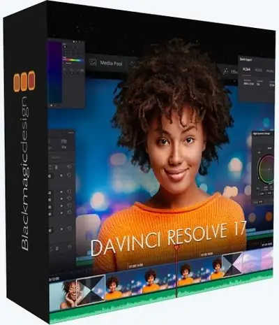 Иконка Blackmagic Design DaVinci Resolve Studio 17.1.1 Build 9 RePack by KpoJIuK [Multi Ru]