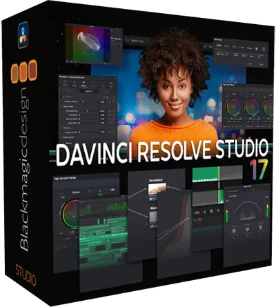 Иконка Blackmagic Design DaVinci Resolve Studio 17.3.1 Build 5 RePack by KpoJIuK [Multi Ru]