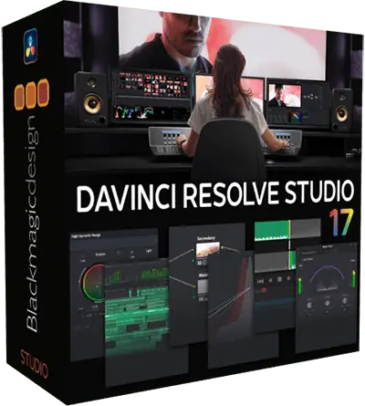 Иконка Blackmagic Design DaVinci Resolve Studio 17.3 Build 14 [Multi Ru]
