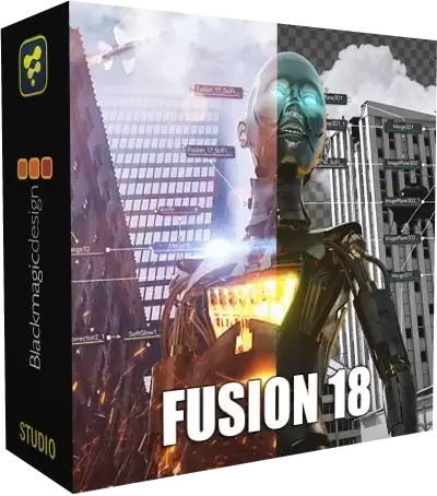 Иконка Blackmagic Design Fusion Studio 18.6.6 Build 4 (x64) [Multi Ru]