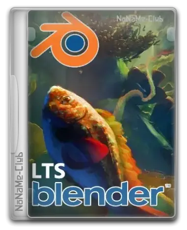 Иконка Blender 4.2.9 LTS + Portable [Multi Ru]