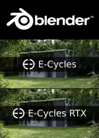Иконка Blender E-Cycles + E-Cycles RTX 2.90.0 Beta Portable [Multi Ru]