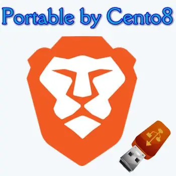 Иконка Brave Browser 1.44.105 Portable by Cento8 [Ru En]