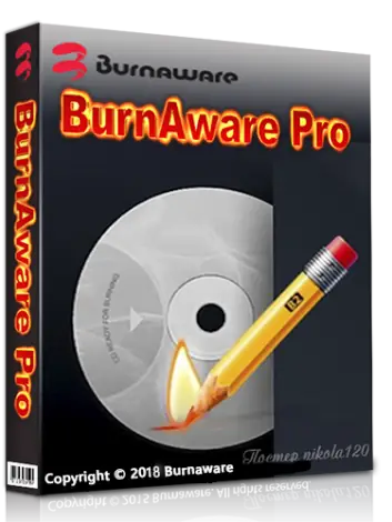 Иконка BurnAware Professional 11.4 RePack (& Portable) by TryRooM x86 x64 [2018, MULTILANG +RUS]