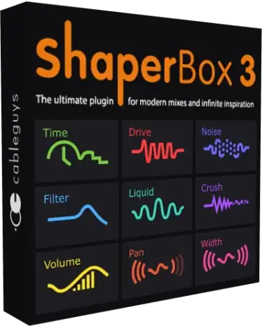 Иконка Cableguys - ShaperBox 3 3.0.0 VST, VST 3, AAX (x64) RePack by TeamCubeadooby [En]