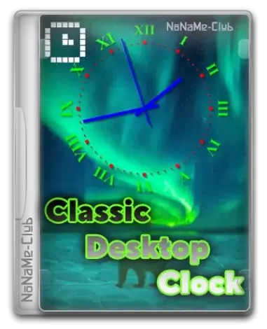 Иконка ClassicDesktopClock 5.53 + Portable [Multi Ru]