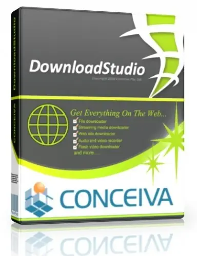 Иконка Conceiva DownloadStudio 10.0.4.0 RePack (2017) Русский Английский