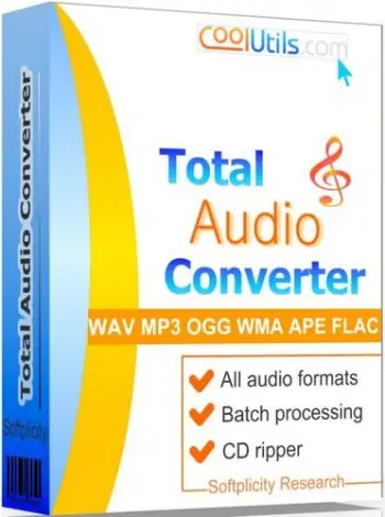 Иконка CoolUtils Total Audio Converter 6.1.0.257 RePack (& Portable) by elchupacabra [Multi Ru]
