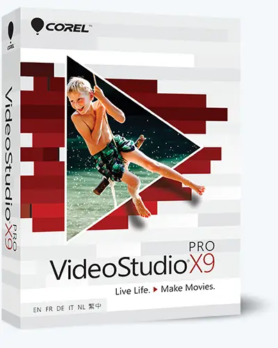 Иконка Corel VideoStudio Pro X9 19.3.0.18 SP3 + Content Pack (2016) Multi Русский