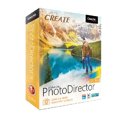 Иконка CyberLink PhotoDirector Ultra 11.0.2516.0 (2020) Multi Русский