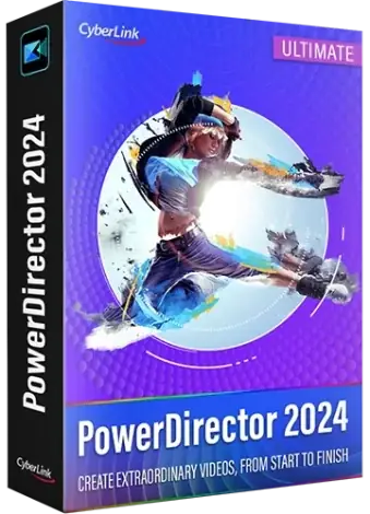 Иконка CyberLink PowerDirector 2024 Ultimate 22.1.2529.0 (x64) [Multi]