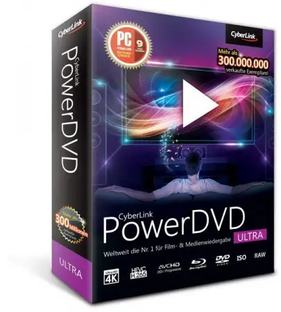 Иконка CyberLink PowerDVD Ultra 16.0.1510.60 Retail (2016) MULTi Русский