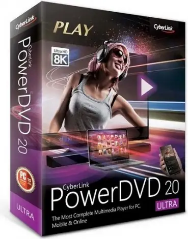 Иконка CyberLink PowerDVD Ultra 20.0.2216.62 (2020) РС RePack by Lisabon