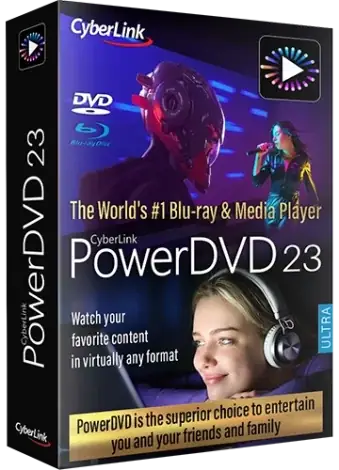 Иконка CyberLink PowerDVD Ultra 23.0.2319.62 (x64) [Multi Ru]