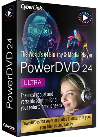 Иконка CyberLink PowerDVD Ultra 24.0.0623.62 [Multi Ru]