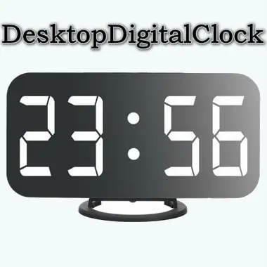 Иконка DesktopDigitalClock 4.41 + Portable [Multi Ru]