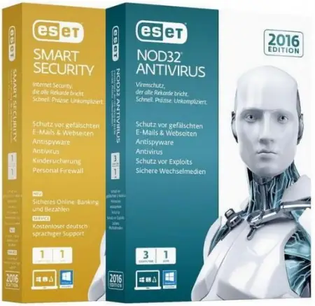 Иконка ESET Smart Security + NOD32 Antivirus 9.0.377.1 (2016) RePack