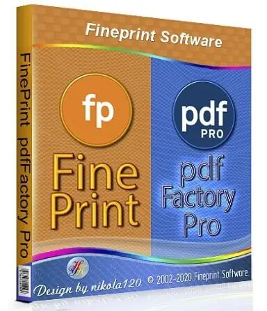 Иконка FinePrint Software (FinePrint 11.22 pdfFactory Pro 8.22) RePack by elchupacabra [Multi Ru]