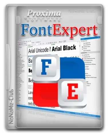 Иконка FontExpert 2023 19.0 Release 1 (x64) [Multi Ru]
