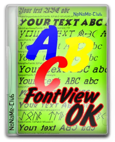 Иконка FontViewOK 7.11 + Portable [Multi Ru]