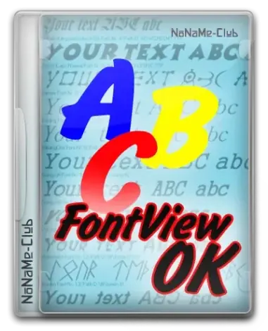 Иконка FontViewOK 8.11 + Portable [Multi Ru]