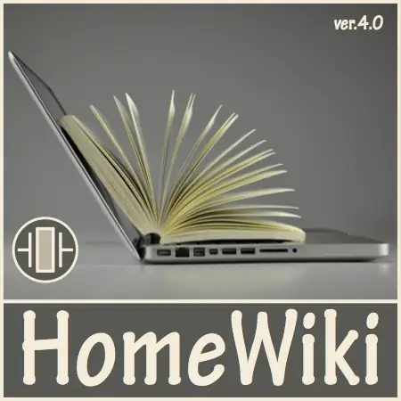 Иконка HomeWiki 4.0 Portable (2017) Русский Английский