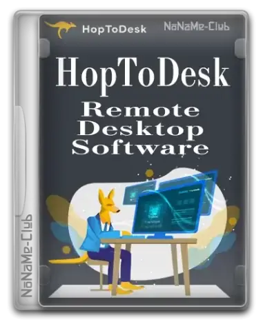 Иконка HopToDesk 1.40.4 + Portable [Multi Ru]