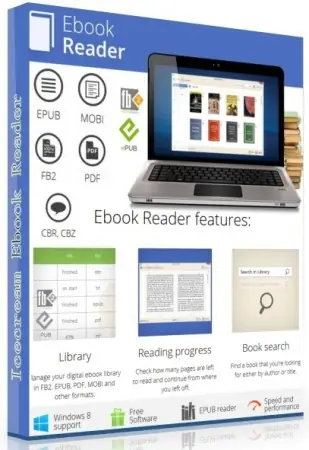Иконка Icecream Ebook Reader PRO 4.30 (2016) Multi Русский
