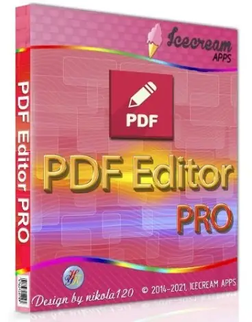 Иконка Icecream PDF Editor PRO 2.63 RePack (& Portable) by Dodakaedr [Ru En]