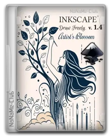 Иконка Inkscape 1.4 + Portable [Multi Ru]