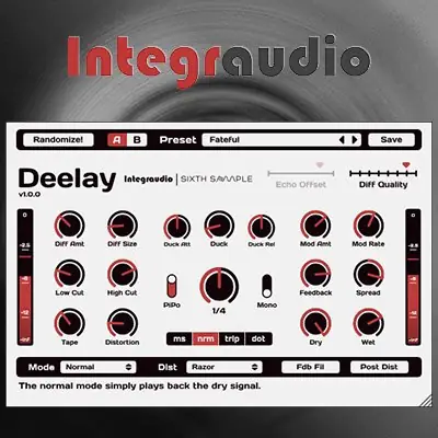 Иконка Integraudio - Deelay 1.0.0 VST 3 [En]
