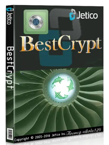 Иконка Jetico BestCrypt 9.03.12 (2018) РС RePack by KpoJIuK