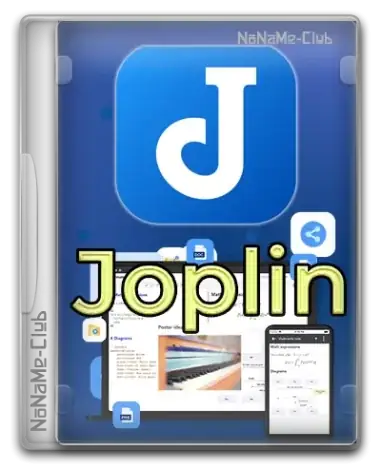 Иконка Joplin 2.10.19 + Portable [Multi Ru]