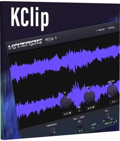 Иконка Kazrog - KClip 3.5.1 VST, VST3, AAX (x64) Retail [En]