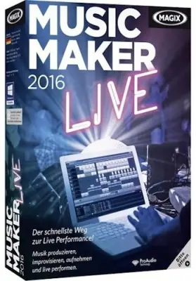 Иконка MAGIX Music Maker 2016 Live 22.0.3.63 (2016) Русский Английский